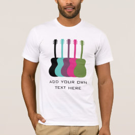 Färgad Guitars Manar Shirt Tee Shirt