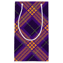 FÄRGAD HALLOWEEN PLAID MÖNSTER