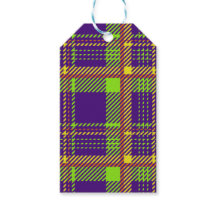 FÄRGAD HALLOWEEN PLAID MÖNSTER