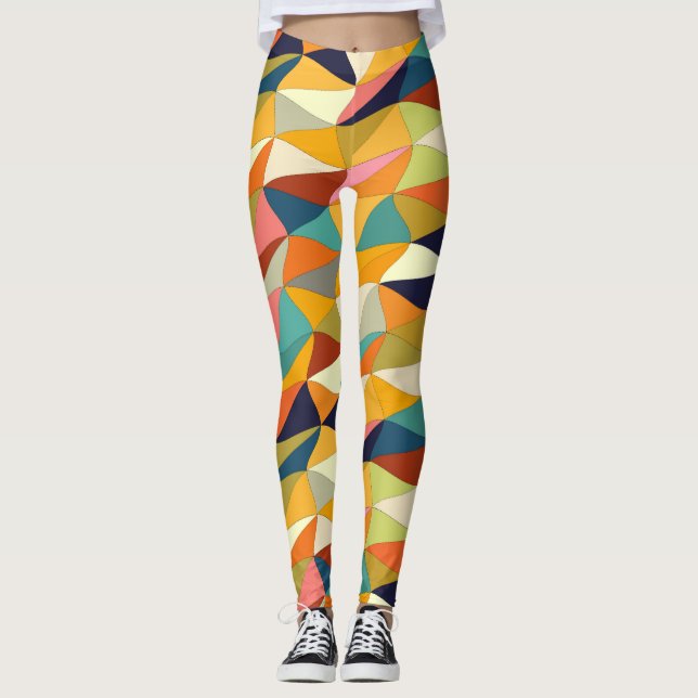 färgad härva... leggings (Framsida)