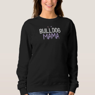Färgad Heart Bulldog Mamma Sayed Joke T Shirt