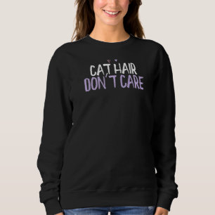 Färgad Heart Cat Hair bryr sig inte om att säga sk T Shirt