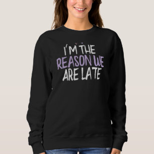 Färgad Heart, jag är orsaken till att vi är sena a T Shirt