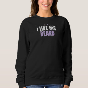 Färgad Heart, jag gillar hans skägg. T Shirt