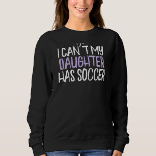 Färgad Heart Jag kan inte min dotter har soja T Shirt