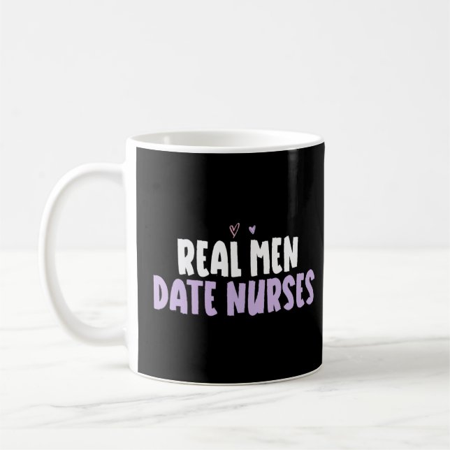 Färgad Heart Real Manar Datum sjuksköterskor ska Kaffemugg (Vänster)