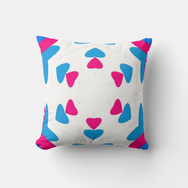 Färgad kärlek kudde (Framsida)