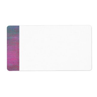 Färgad leveransetikett fraktsedel