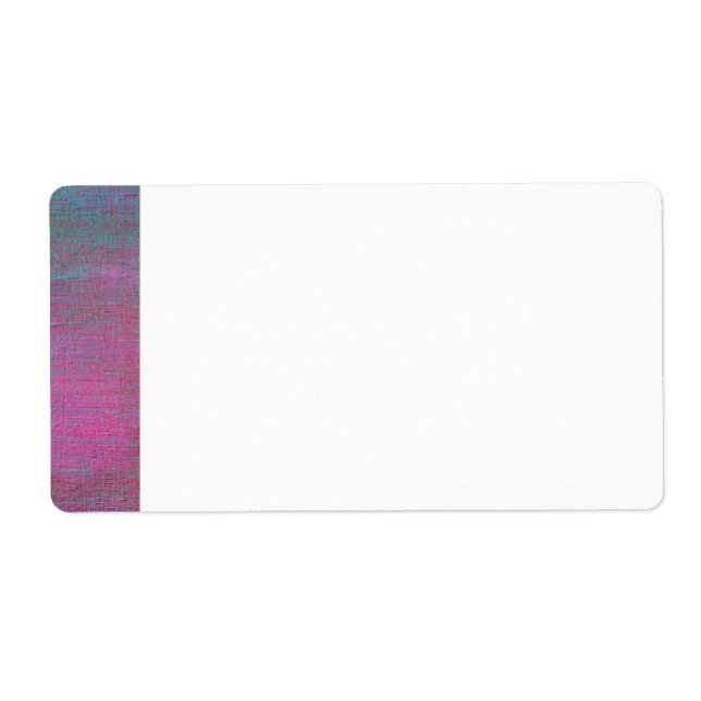 Färgad leveransetikett fraktsedel (Framsidan)