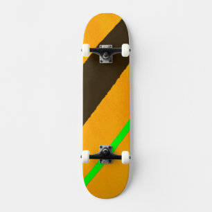 Färgad linjer mini skateboard bräda 18,5 cm