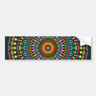Färgad Mandala 29_06 DZY Bildekal