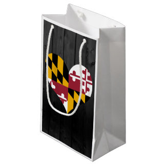 Färgad Maryland flagga