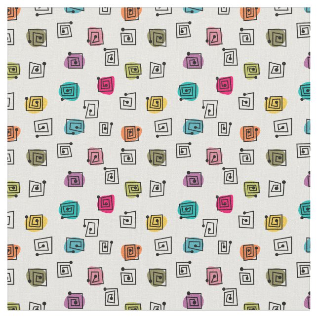 Färgad Mazes Tyg (Närbild)