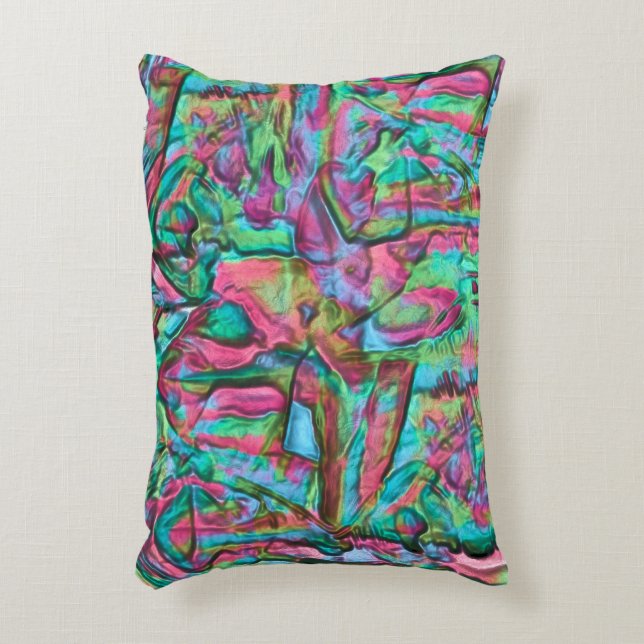 Färgad med mjuk silkesaktig skugga eller  med gytt prydnadskudde (Framsidan(Vertikal))