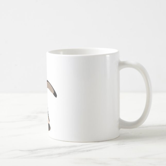 Färgad Peguin Kaffemugg (Höger)