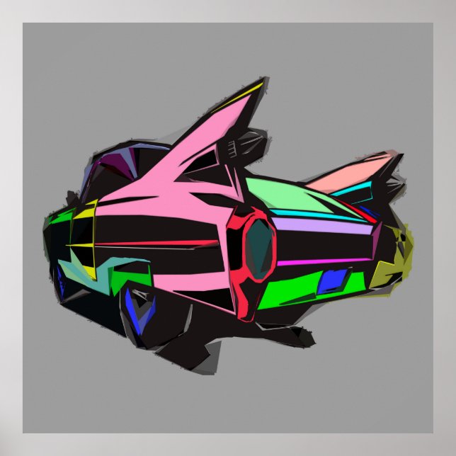 Färgad Poster (Framsidan)