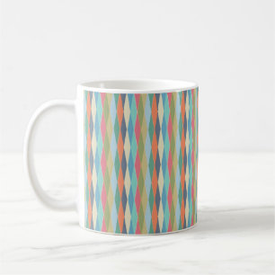 Färgad rand. kaffemugg