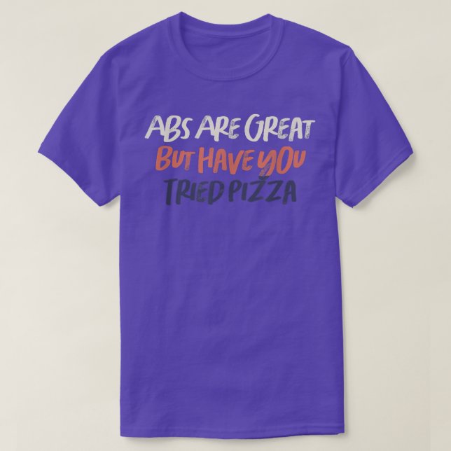 Färgad Retro Funny Abs är Underbar, men har du Tri T Shirt (Design framsida)
