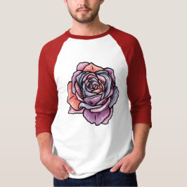 Färgad Ro Flower T Shirt