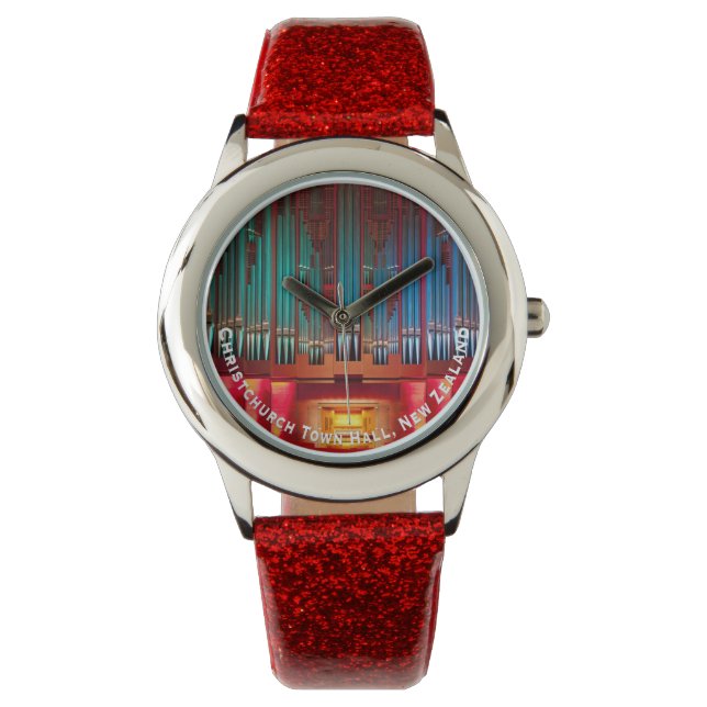 Färgad rör armbandsur (Framsida)