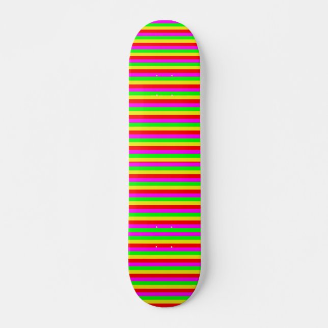 färgad skateboard bräda 20,5 cm (Framsida)