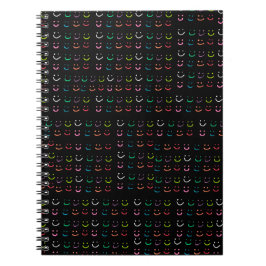 Färgad Smiles Anteckningsbok