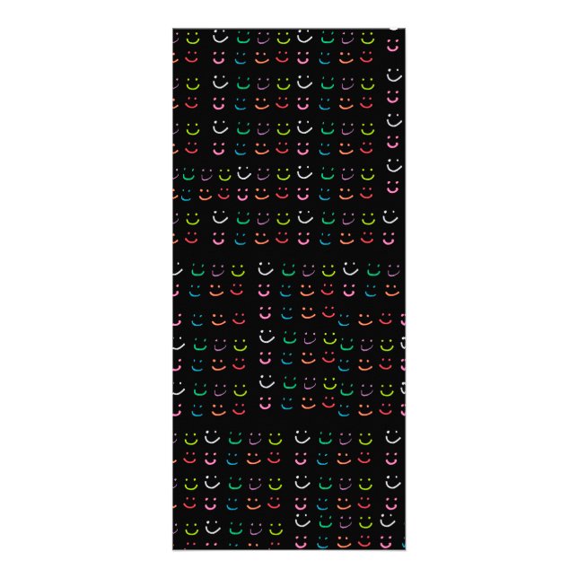 Färgad Smiles Reklamkort (Framsidan)