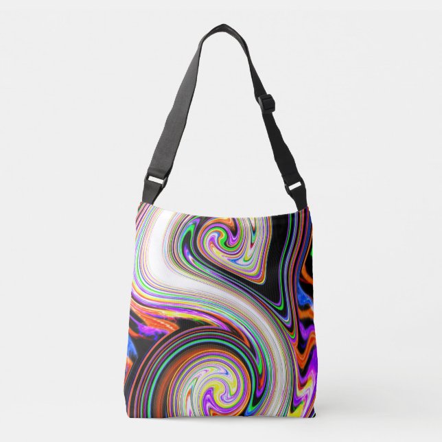 Färgad Spark 3 Swirl Bag Axelväska (Framsida)
