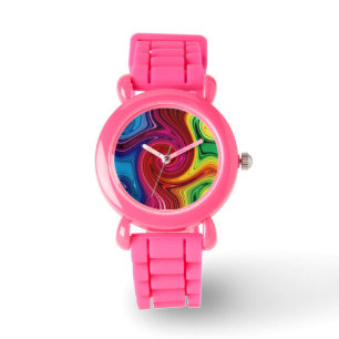 Färgad Spectrum Watch Armbandsur