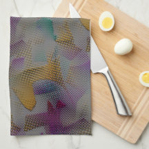 Färgad struktur med prickar, små geometriska forme