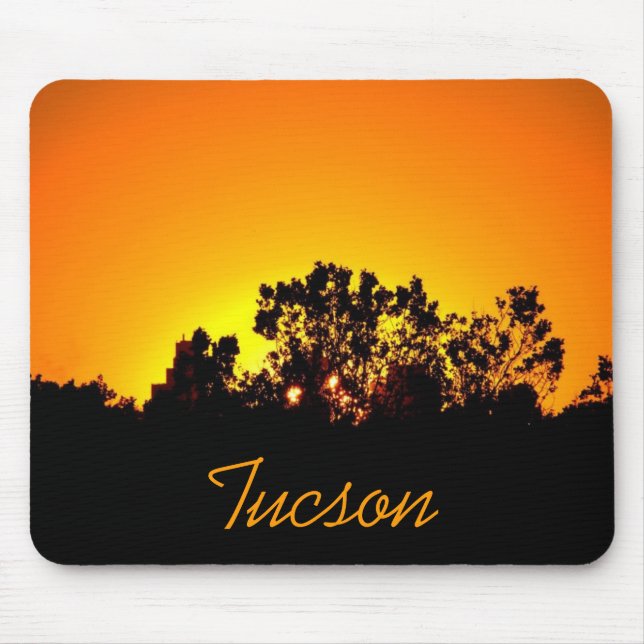 Färgad Sunset av Bobby Mikul mousepad Musmatta (Framsidan)