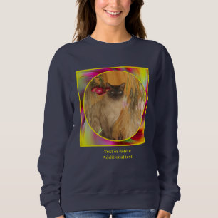 Färgad Swirls Ram Skapar ditt eget foto T Shirt