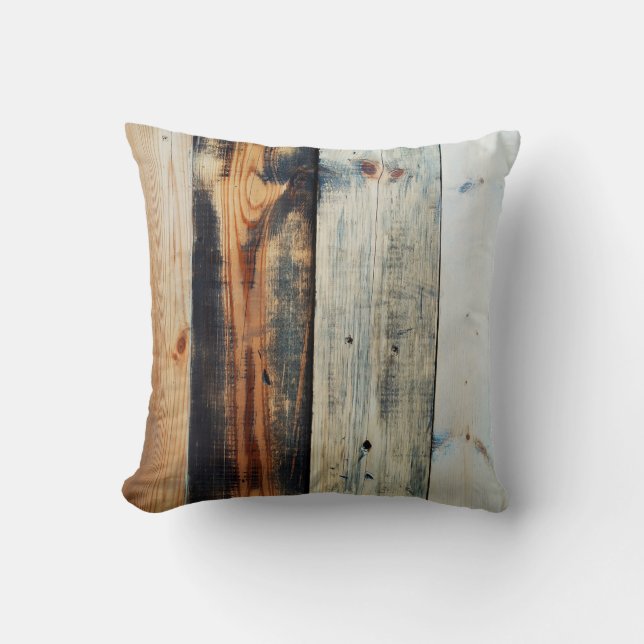 färgad Texturabstrakt, bakgrund,bräde,br Kudde (Framsida)
