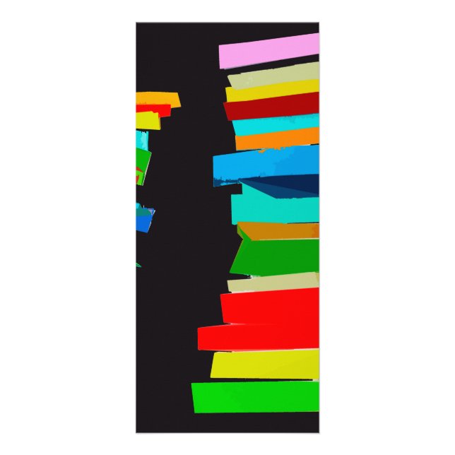 Färgad trappor reklamkort (Framsidan)