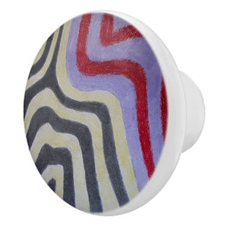 Färgad Vågar keramisk dragkraft Knopp