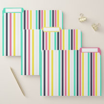 Färgad Vågrät Rand