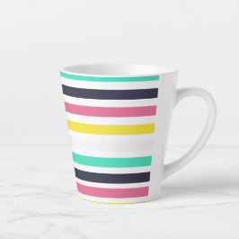 Färgad Vågrät Rand