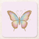 FÄRGAD VINGAR UNDERLÄGG PAPPER KVADRAT<br><div class="desc">Bygg upp den känsliga charmen hos vår Pastel Butterfly Collection, där mjuka nyanser och graciösa konstruktioner fångar naturens fina skönhet. Varje biet har elegant-fjärilar i drömma pastelltoner - perfekt för att lägga till en gnutta lugn och stollig till stil, rymden eller presenterna. Perfekt för dem som uppskattar subtil elegans, feminin...</div>