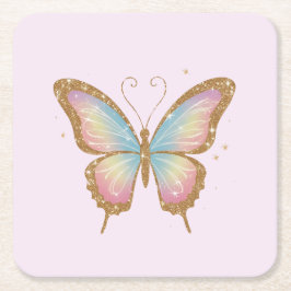 FÄRGAD VINGAR UNDERLÄGG PAPPER KVADRAT