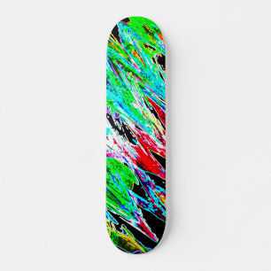 Färgad vinkarare mini skateboard bräda 18,5 cm