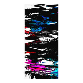 Färgad vinkarare reklamkort