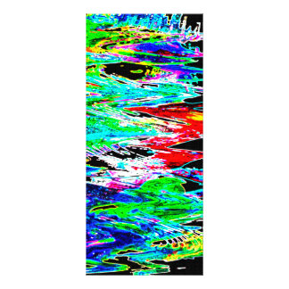 Färgad vinkarare reklamkort