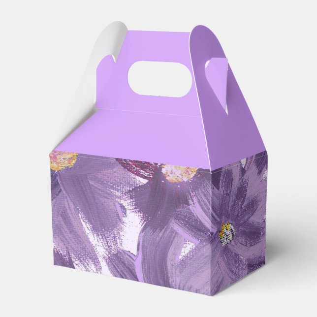 Färgade blommor, valfri Färg-favoritruta Presentaskar (Baksidan Sidan)