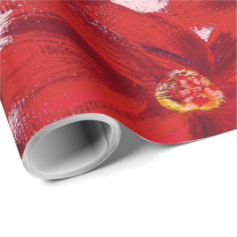 Färgade blommor, valfri Färg Presentpapper