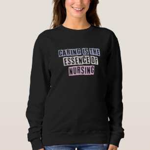 Färgade Citat Idéer Omsorg Är Kärnan I Sjuksköters T Shirt