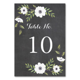 Färgade färgtonsbilder - Bordsnummer