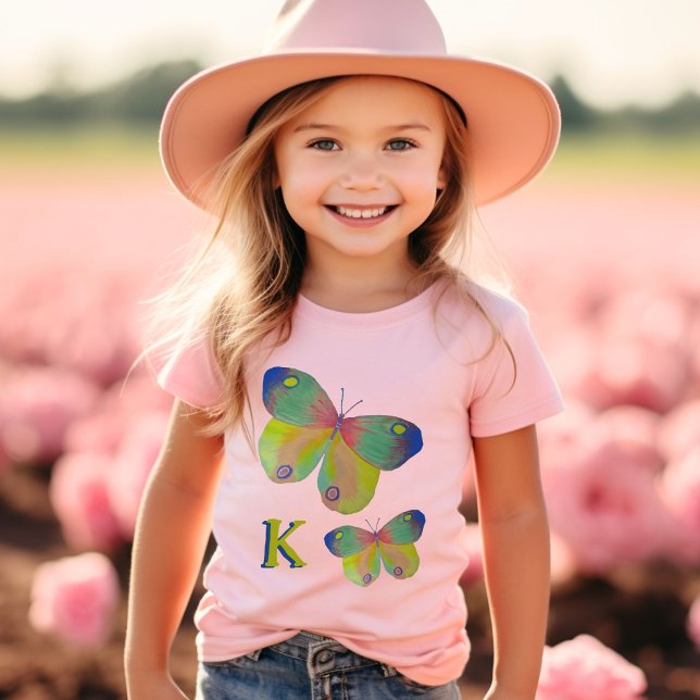 Färgade fjärilar första början t shirt (Skapare uppladdad)