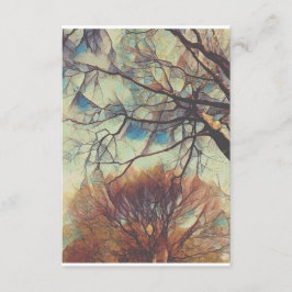 Färgade Glasgrenar Inbjudningar