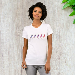 Färgade Pennor Dam T-Shirt