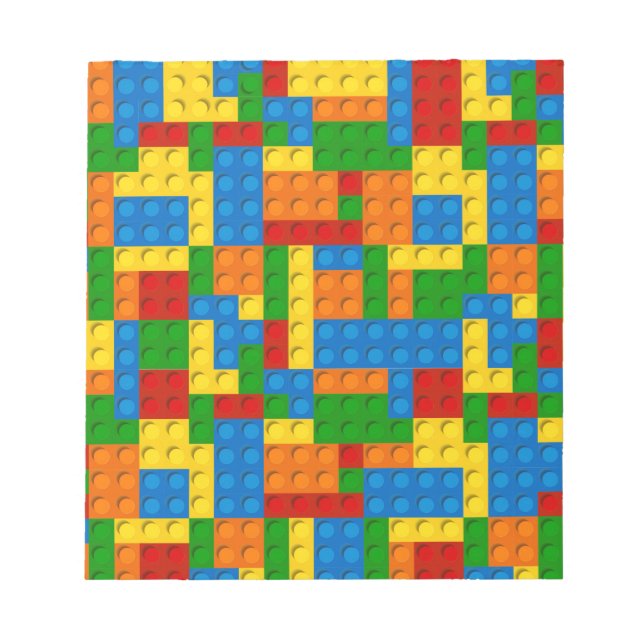 färgade plastblock anteckningsblock (Framsida)